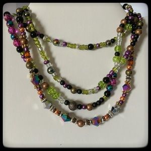 🆕✅ 60 INCH BEAUTIFUL BEADS OPERA LENGTH NECKLACE